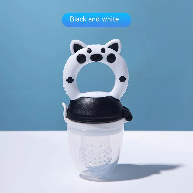 Silicone Fruit Teether Pacifier - Safe Baby Teething Toy